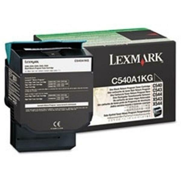 Lexmark Br X544N - 1-Sd Rtn Prog Black LEXC540A1KG